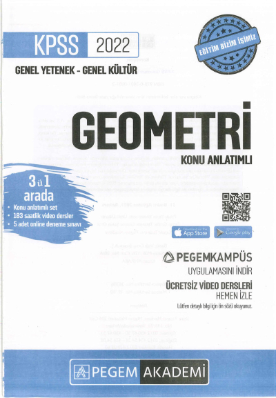 GEOMETRİ KONU ANLATIMI YKS Fotokopi