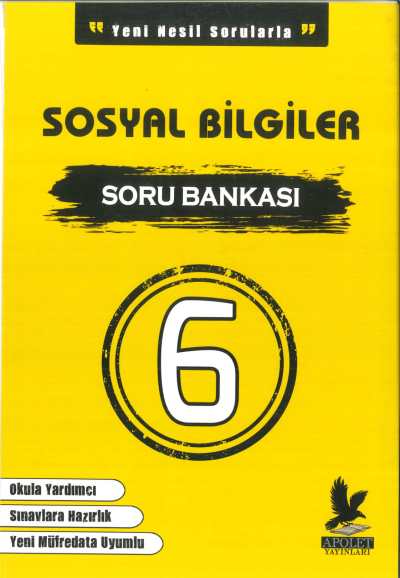 6.SINIF SOSYAL BİLGİLER SORU BANKASI Apolet Yayınları YKS Fotokopi