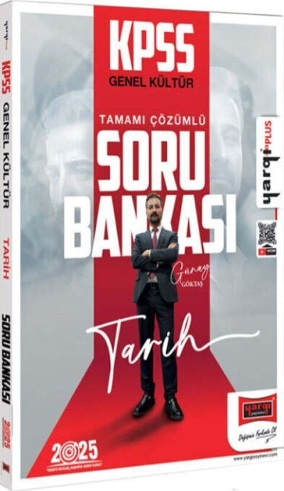 2025 KPSS Genel Kültür Tamamı Çözümlü Tarih Soru Bankası Yargı Yayınları YKS Fotokopi