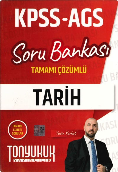2026 KPSS AGS Tarih Tamamı Çözümlü Soru Bankası Tonyukuk Yayıncılık YKS Fotokopi