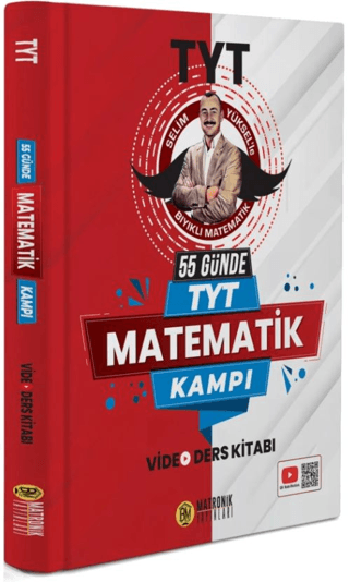 55 Günde TYT Matematik Kampı Video Ders Kitabı Bıyıklı Matematik YKS Fotokopi