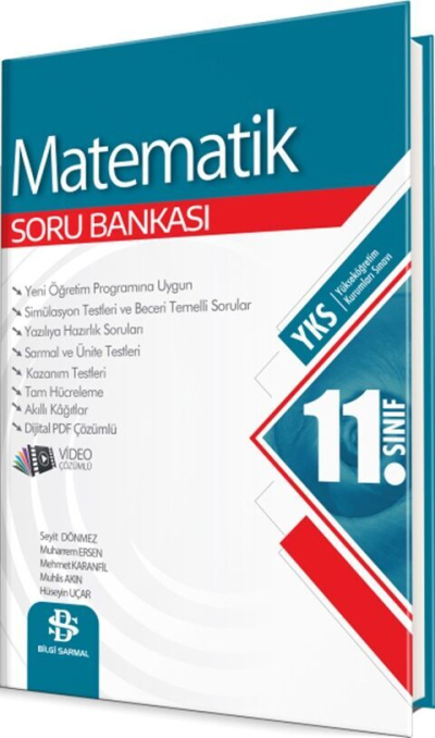 11. Sınıf Matematik Soru Bankası Bilgi Sarmal Yayınları YKS Fotokopi