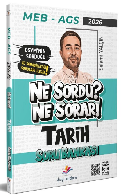 2026 MEB-AGS Tarih Soru Bankası Çözümlü Selami Yalçın Dizgi Kitap YKS Fotokopi