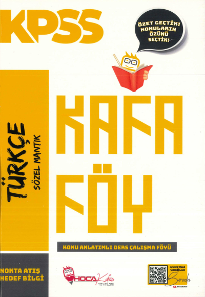 KAFA FÖY TÜRKÇE KONU ANLATIMLI DERS ÇALIŞMA FÖYÜ YKS Fotokopi