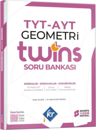 2027 TYT - AYT Twins Geometri Soru Bankası KR Akademi YKS Fotokopi