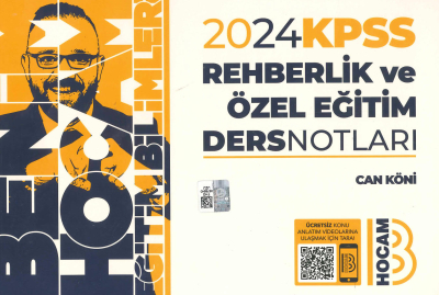 REHBERLİK VE ÖZEL EĞİTİM DERS NOTLARI YKS Fotokopi