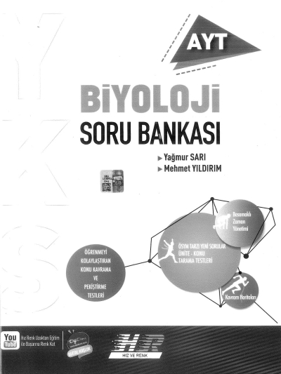 AYT BİYOLOJİ SORU BANKASI YKS Fotokopi