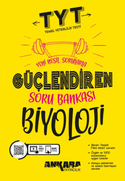 TYT Biyoloji Güçlendiren Soru Bankası YKS Fotokopi