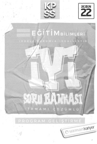 PROGRAM GELİŞTİRME İYİ SORU BANKASI ÇÖZÜMLÜ YKS Fotokopi