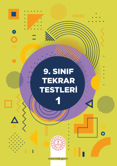 9. Sınıf Tekrar Testleri 1 YKS Fotokopi