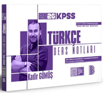 2026 KPSS Türkçe Ders Notları Benim Hocam Yayınları YKS Fotokopi