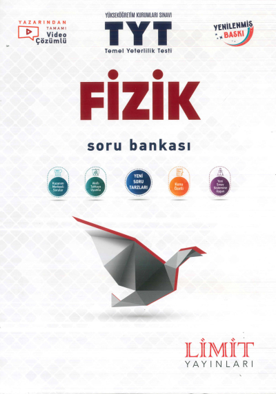 TYT Fizik Soru Bankası Limit Yayınları YKS Fotokopi