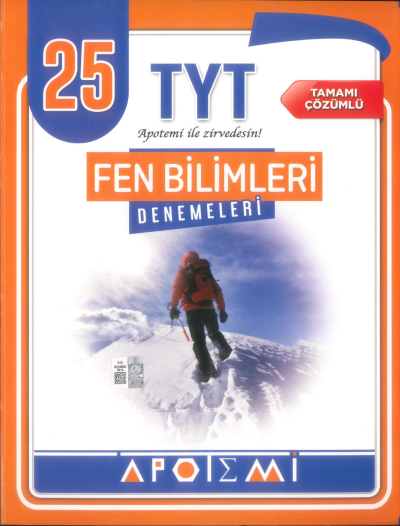 TYT Fen Bilimleri 25 Deneme Apotemi Yayınları YKS Fotokopi