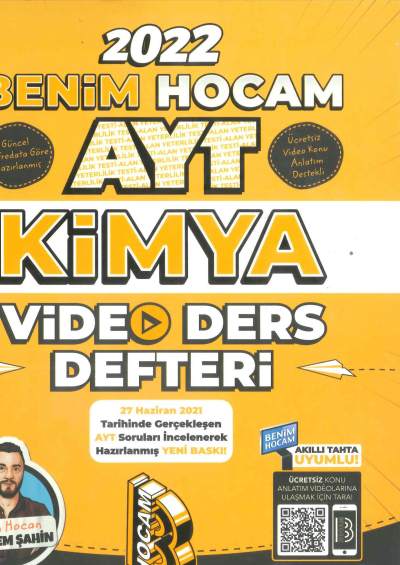 AYT Kimya Video Ders Notları YKS Fotokopi