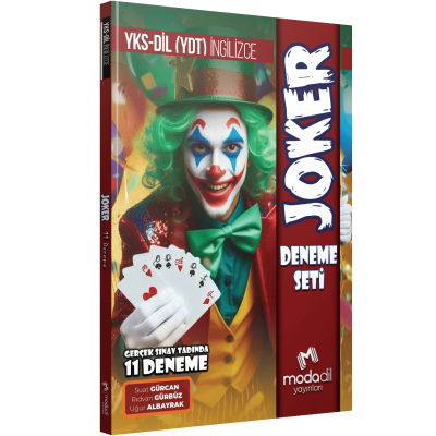 YKS DİL Joker 11 Deneme Seti Modadil Yayınları YKS Fotokopi