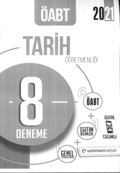 8 DENEME DİJİTAL ÇÖZÜMLÜ YKS Fotokopi