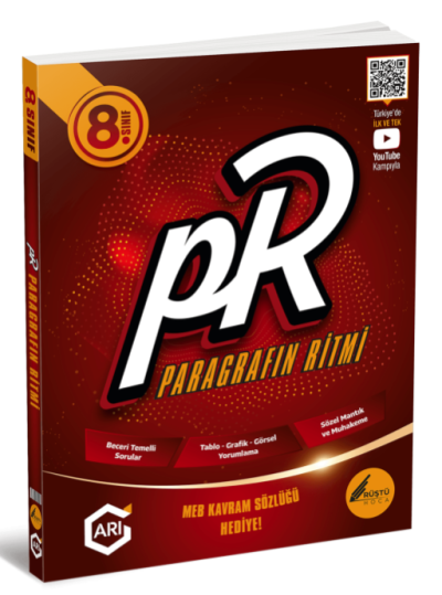 8. Sınıf Paragrafın Ritmi (LGS Hazırlık) Arı Yayıncılık YKS Fotokopi