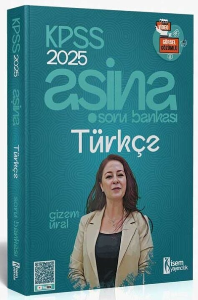 2025 KPSS Türkçe Aşina Soru Bankası Çözümlü İsem Yayınları YKS Fotokopi