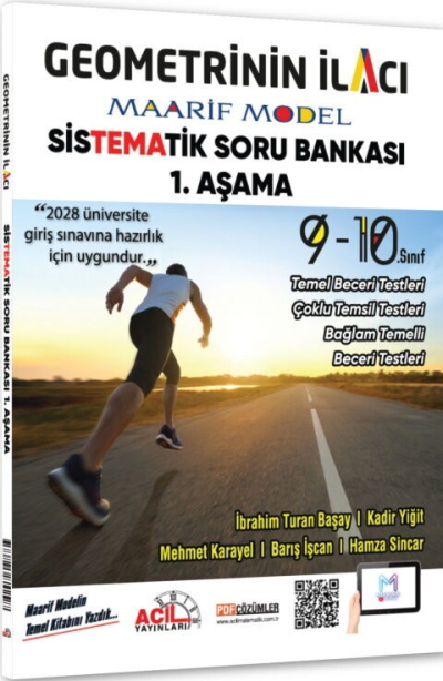 2028 TYT AYT Geometrinin İlacı Maarif Model Sistematik Soru Bankası 1 Acil Yayınları YKS Fotokopi