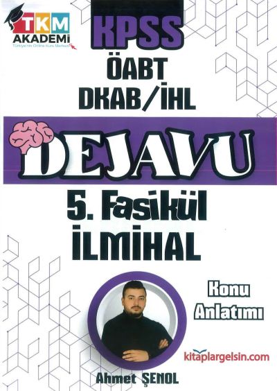 DEJAVU 5. FASİKÜL İLMİHAL YKS Fotokopi