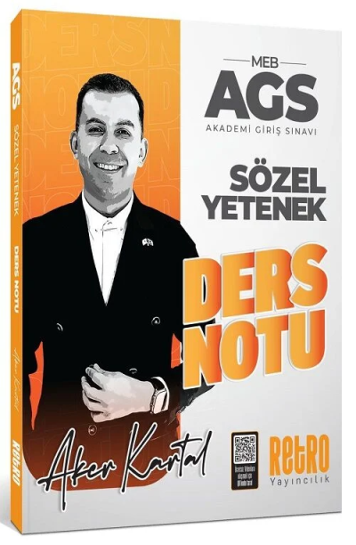 2026 MEB AGS Sözel Yetenek Ders Notu Retro Kitap YKS Fotokopi