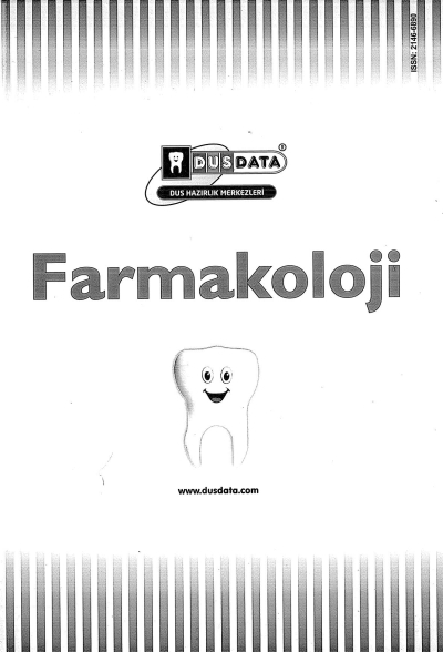 Farmakoloi DUSDATA (Diş Hekimliği) YKS Fotokopi