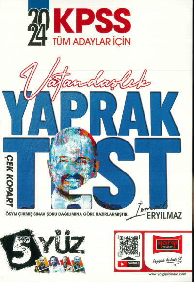 VATANDAŞLIK YAPRAK TEST (5YÜZ) YKS Fotokopi