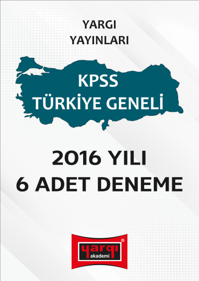 YARGI 6 ADET DENEME YKS Fotokopi