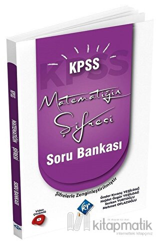 2022 KPSS Matematiğin Şifresi Soru Bankası YKS Fotokopi