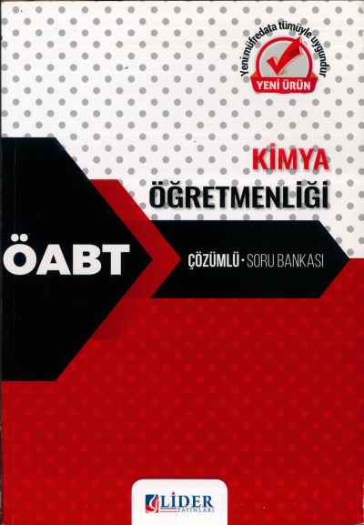 KİMYA ÖĞRETMENLİĞİ ÇÖZÜMLÜ SORU BANKASI YKS Fotokopi