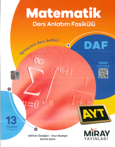 AYT Matematik Ders Anlatım Fasikülleri Miray Yayınları YKS Fotokopi