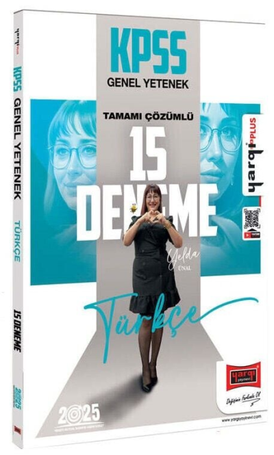 2025 KPSS Genel Yetenek Tamamı Çözümlü Türkçe 15 Deneme Yargı Yayınları YKS Fotokopi