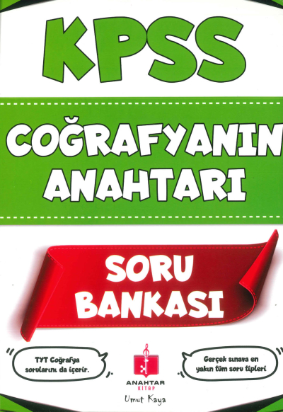 COĞRAFYANIN ANAHTARI SORU BANKASI YKS Fotokopi