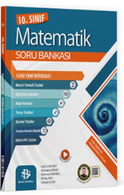 10. Sınıf Matematik Soru Bankası Çözümlü Bilgi Sarmal Yayınları YKS Fotokopi