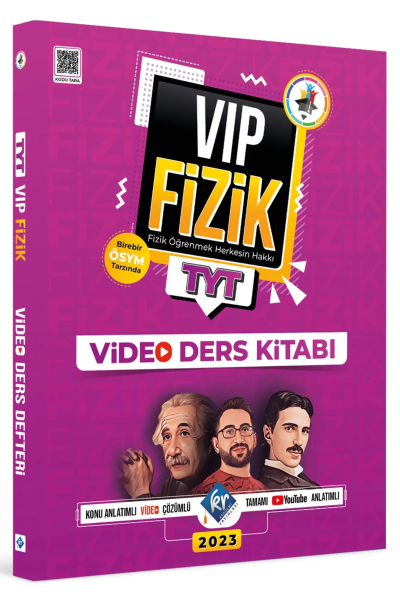 VİP Fizik TYT Video Ders Kitabı YKS Fotokopi
