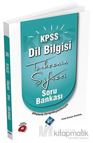 2022 KPSS Türkçenin Şifresi Dil Bilgisi Soru Bankası YKS Fotokopi