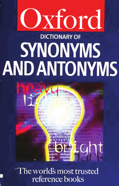 OXFORD DICTIONARY OF SYNONYMS AND ANTONYMS YKS Fotokopi