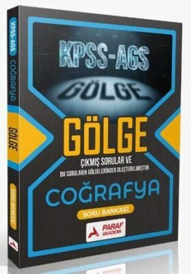 2026 KPSS MEB AGS Coğrafya Gölge Soru Bankası Paraf Yayınları