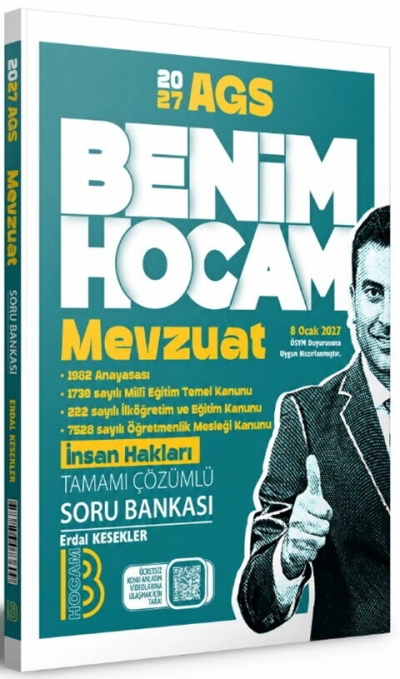 AGS Mevzuat Çözümlü Soru Bankası Benim Hocam YKS Fotokopi