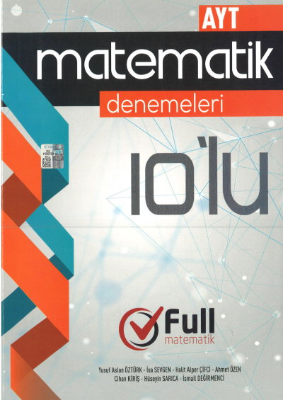 AYT Matematik 10 lu Denemeleri YKS Fotokopi