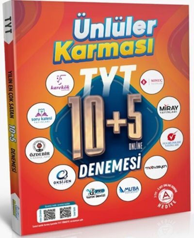 Ünlüler Karması TYT 10 + 5 Deneme YKS Fotokopi