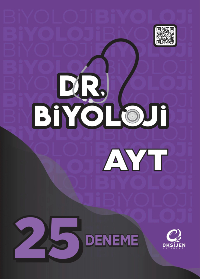 AYT DR. Biyoloji 25 Deneme Oksijen Yayınları YKS Fotokopi