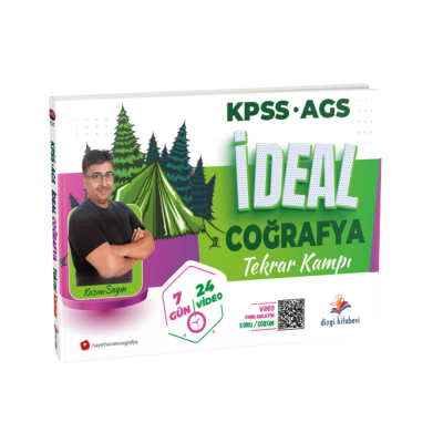 2026 KPSS MEB AGS İdeal Coğrafya Video Konu Anlatımlı Tekrar Kampı Kazım Sayı Dizgi Kitap YKS Fotokopi