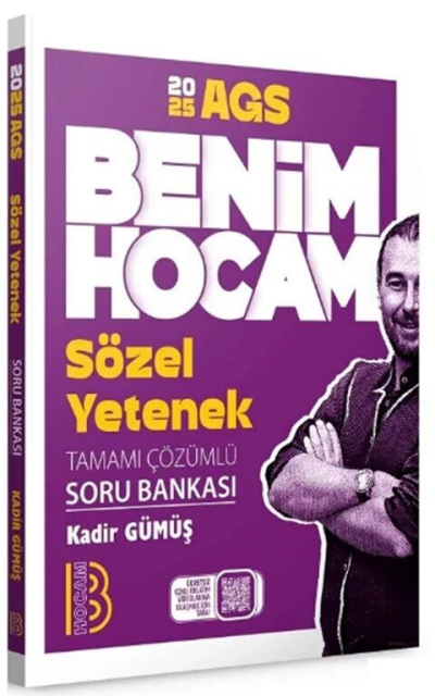 2025 MEB-AGS Sözel Yetenek Soru Bankası Çözümlü Benim Hocam Yayınları YKS Fotokopi