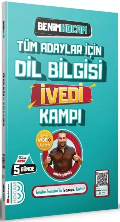 Tüm Adaylar İçin Dil Bilgisi İvedi Kampı Benim Hocam Yayınları YKS Fotokopi