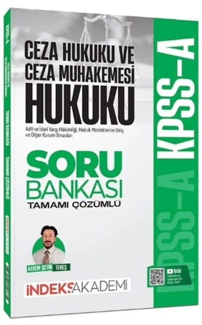 KPSS A Grubu Ceza Hukuku ve Ceza Muhakemesi Hukuku Soru Bankası Çözümlü İndeks Akademi YKS Fotokopi