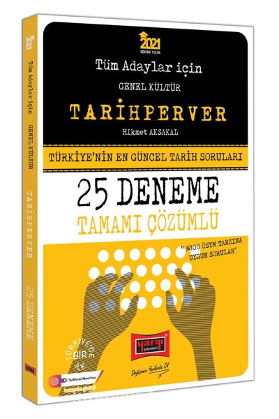 Tüm Adaylar İçin TARİHPERVER Tamamı Çözümlü 25 Deneme YKS Fotokopi