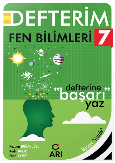 7. Sınıf Fenito Fen Bilimleri Defterim Arı Yayıncılık YKS Fotokopi