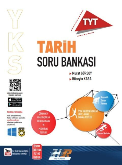 TYT Tarih Soru Bankası Hız ve Renk YKS Fotokopi