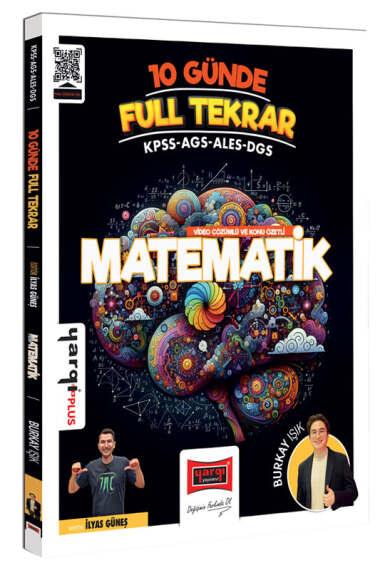 10 Günde Full Tekrar Matematik Video Çözümlü ve Konu Özetli Yargı Yayınları YKS Fotokopi